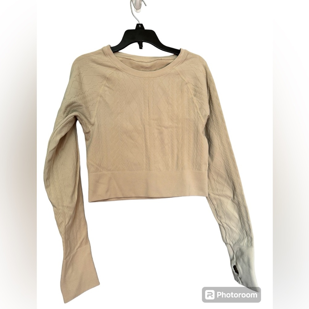 Joy Lab compression cropped long‎ sleeve no size